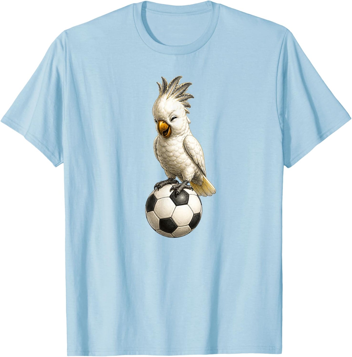 Kakadu für Fans von süßen Maskottchen T-Shirt - T-Shirt | Light Blue