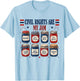 Retro Civil Rights are My Jam Patriotic Funny 4th of July T-Shirt - T-Shirt | Light Blue
