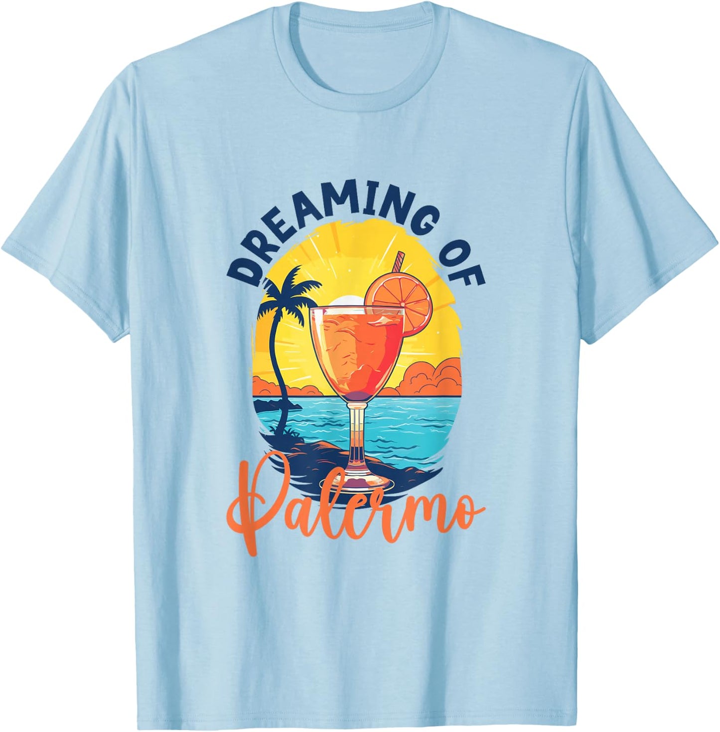 Träume von Palermo T-Shirt - T-Shirt | Light Blue