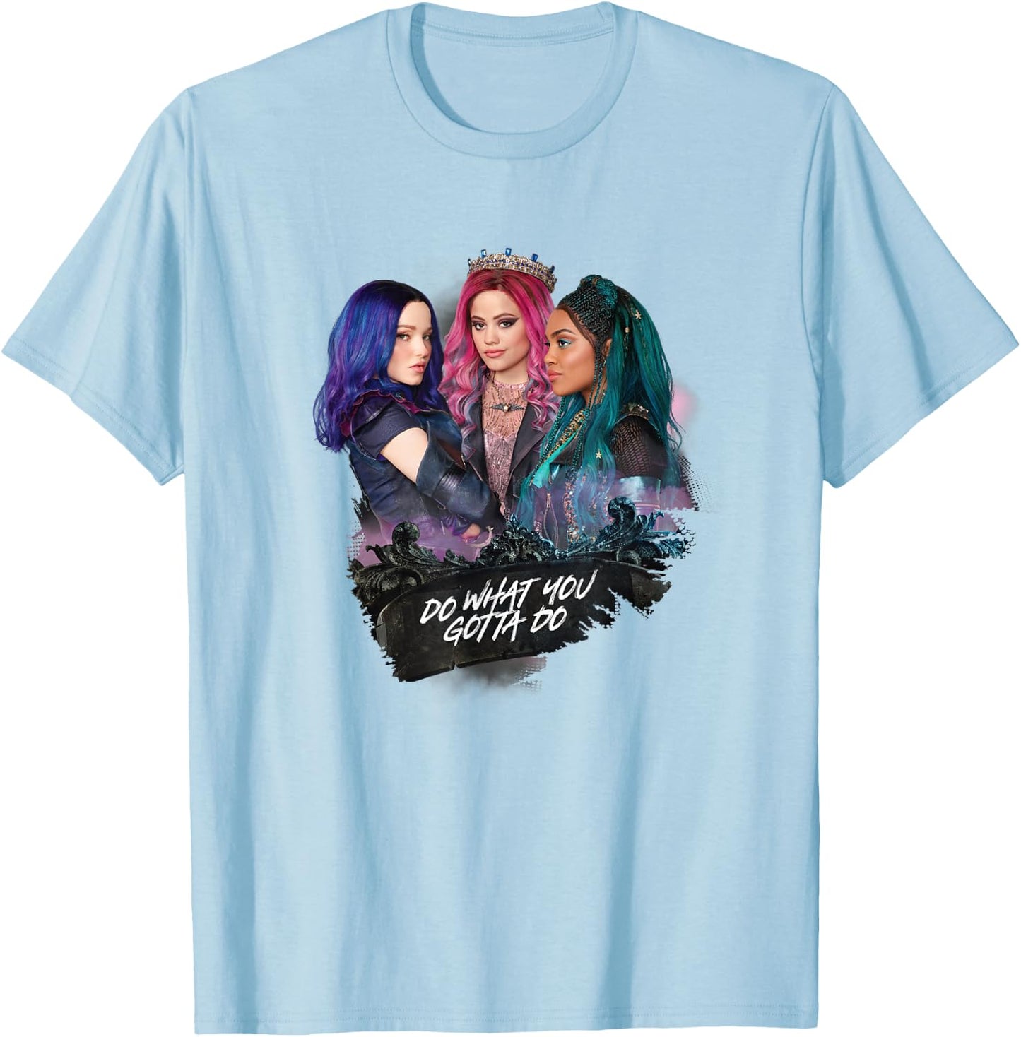 Disney Descendants 3 Times Uma Audrey Do What You Gotta Do T-Shirt - T-Shirt | Light Blue