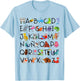 Spanish Alphabet, Maestra, Spanish Teacher T-Shirt - T-Shirt | Light Blue