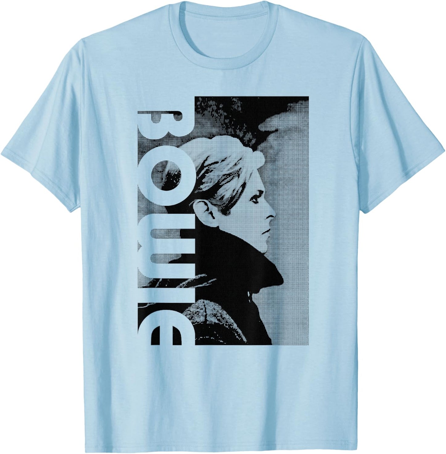 David Bowie - Low Profile T-Shirt - T-Shirt | Light Blue