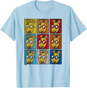 Arthur Pop Art Arthur T-Shirt - T-Shirt | Light Blue