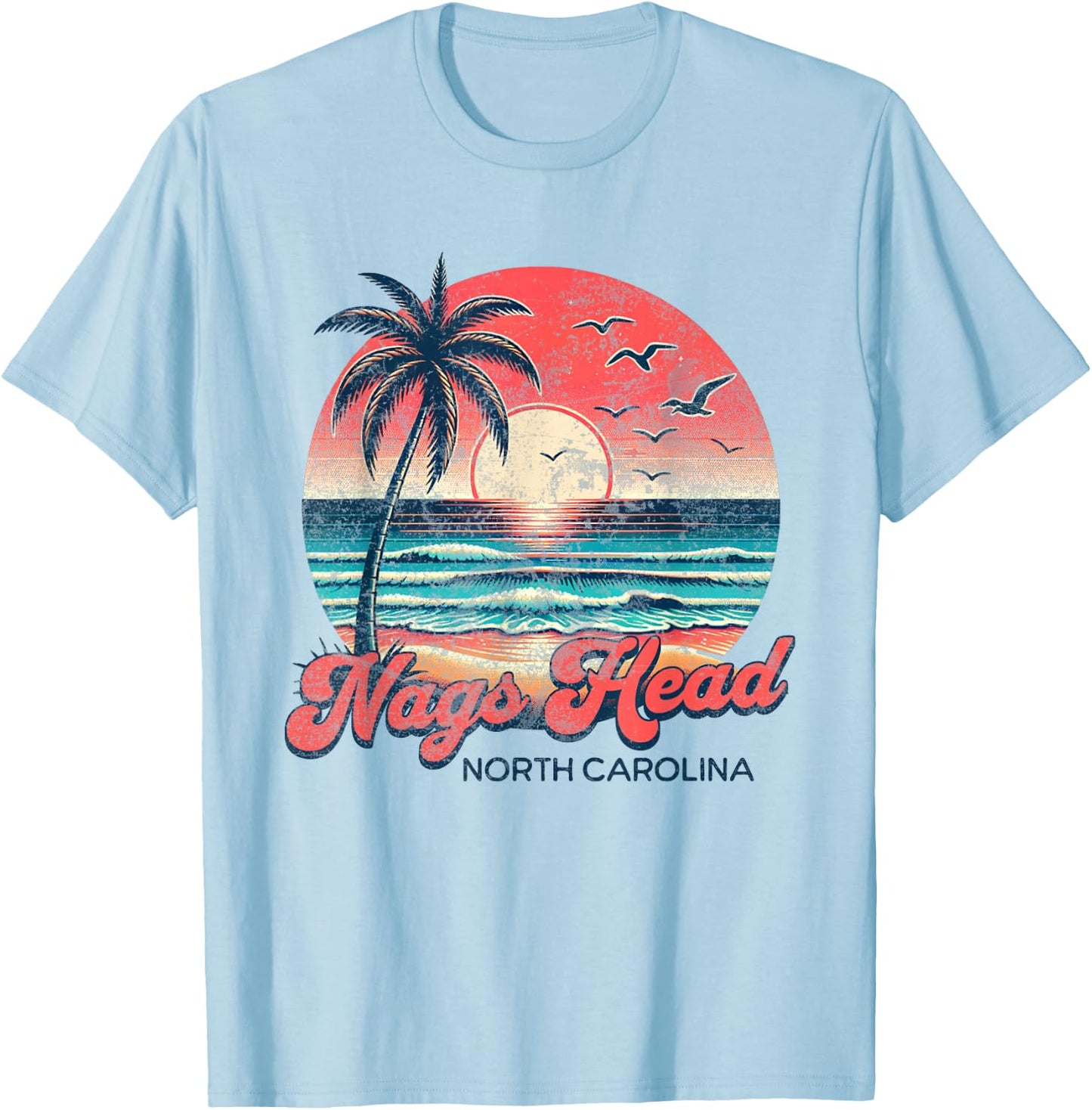 Nags Head T-Shirt - T-Shirt | Light Blue