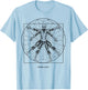 Marvel Spider-Man Vitruvian Web Slinger T-Shirt - T-Shirt | Light Blue