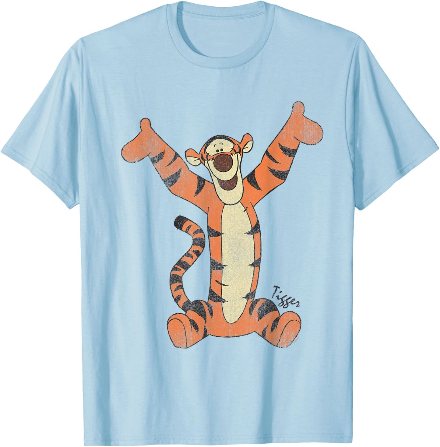 Winnie The Pooh Tigger Classic T-Shirt - T-Shirt | Light Blue