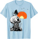Graphic Human Tree of Mouth , white, S T-Shirt - T-Shirt | Light Blue