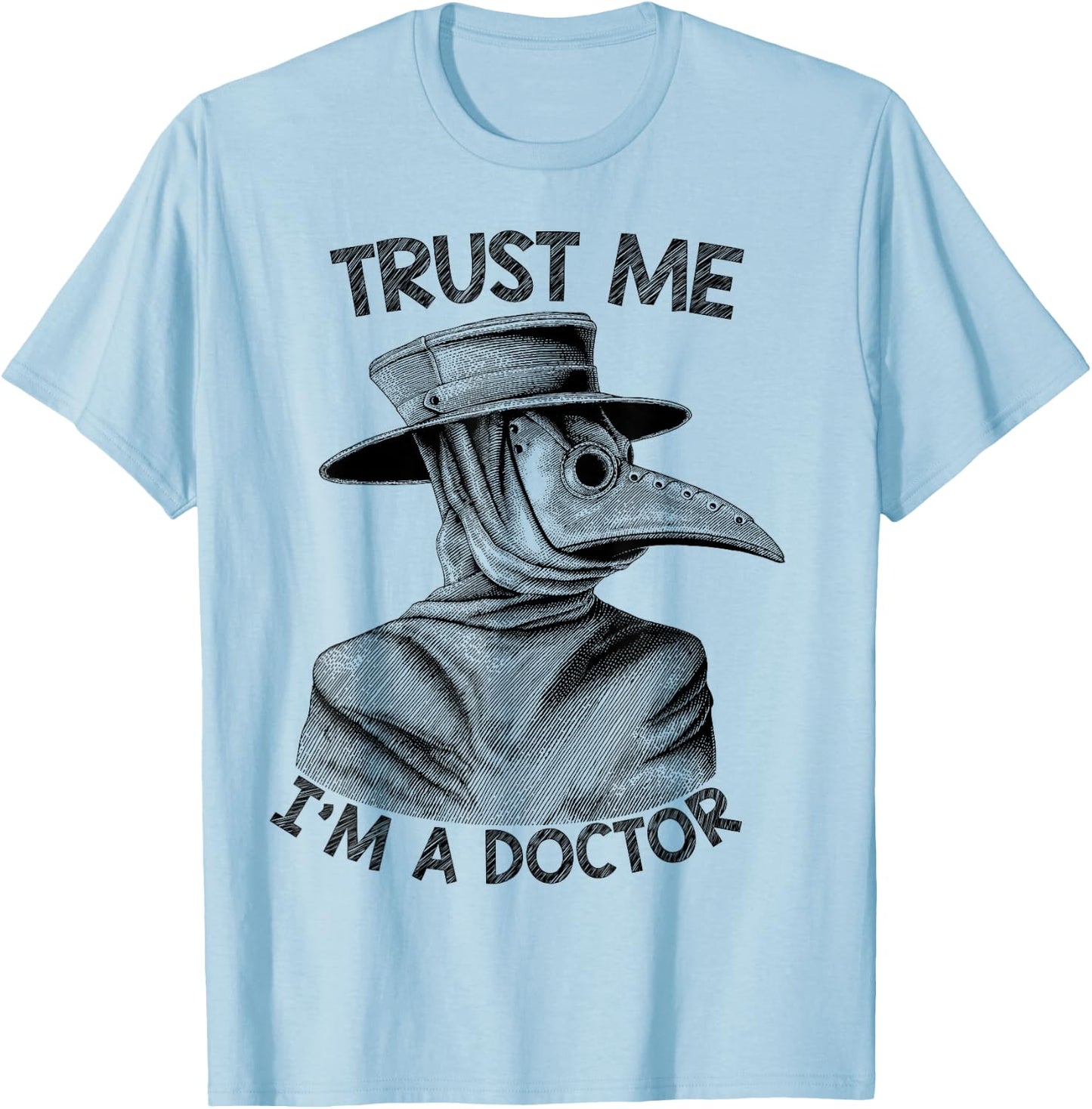 Trust Me, Ich Bin Doctor, Steampunk T-Shirt - T-Shirt | Light Blue