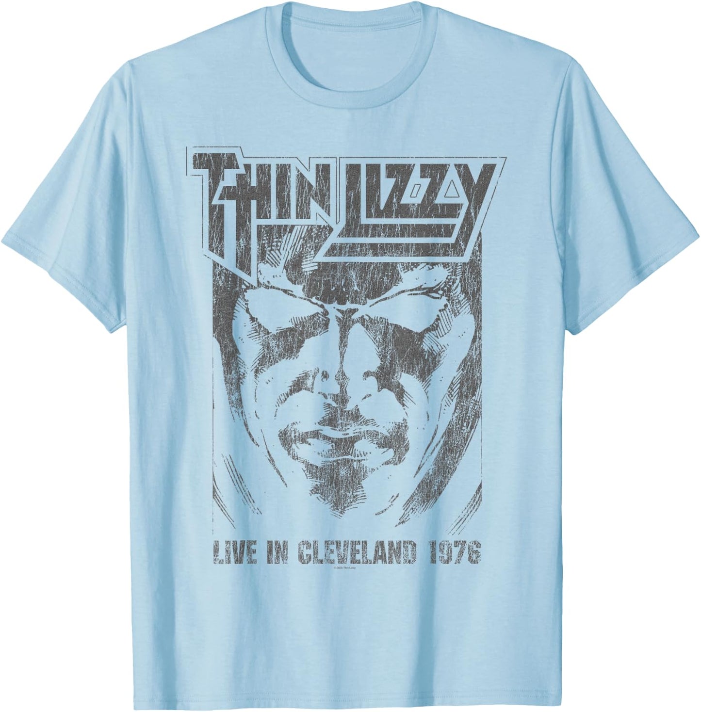 Thin Lizzy Jailbreak Album Cleveland T-Shirt - T-Shirt | Light Blue