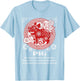 Chinese Zodiac Pig - Red, Small, Short Sleeve, Mandarin Collar, -Adult T-Shirt - T-Shirt | Light Blue