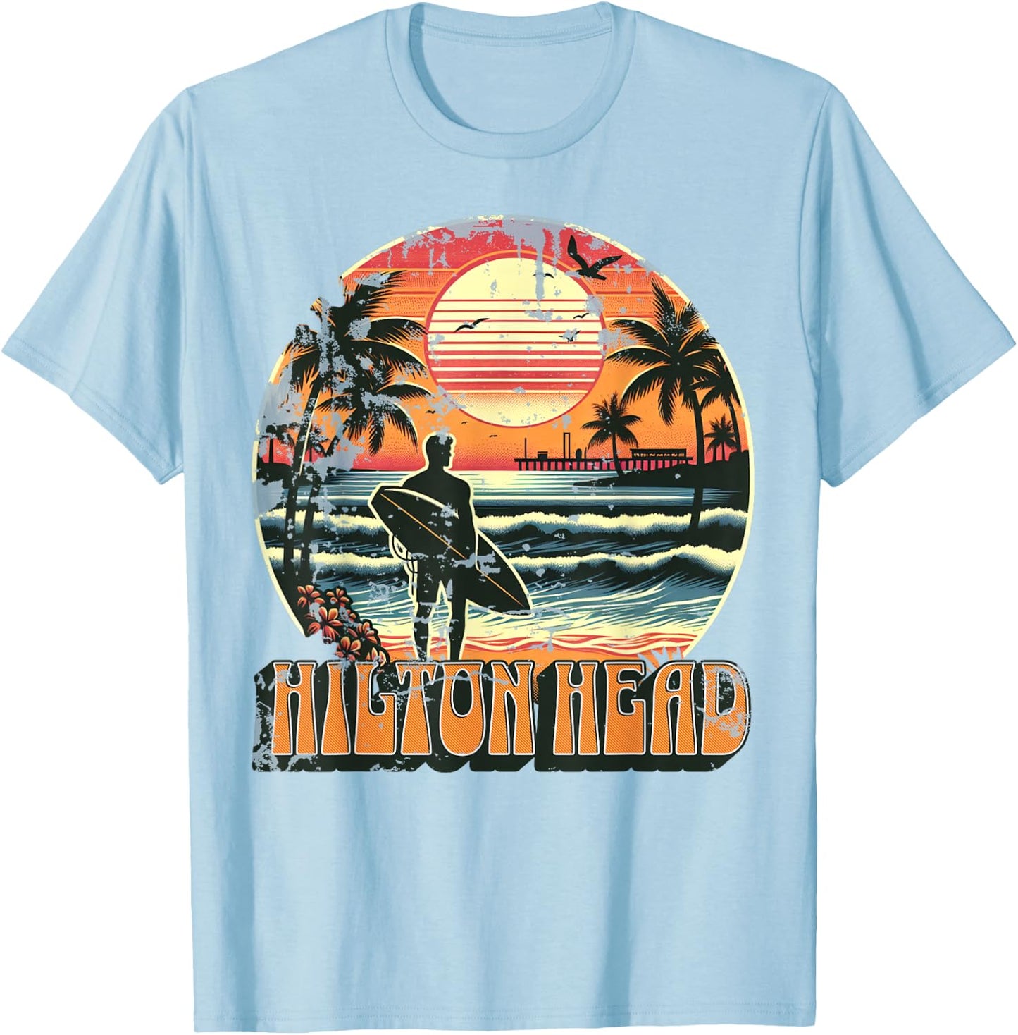 Hilton Head T-Shirt - T-Shirt | Light Blue