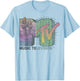 MTV Desert Cactus Split Retro Logo T-Shirt - T-Shirt | Light Blue