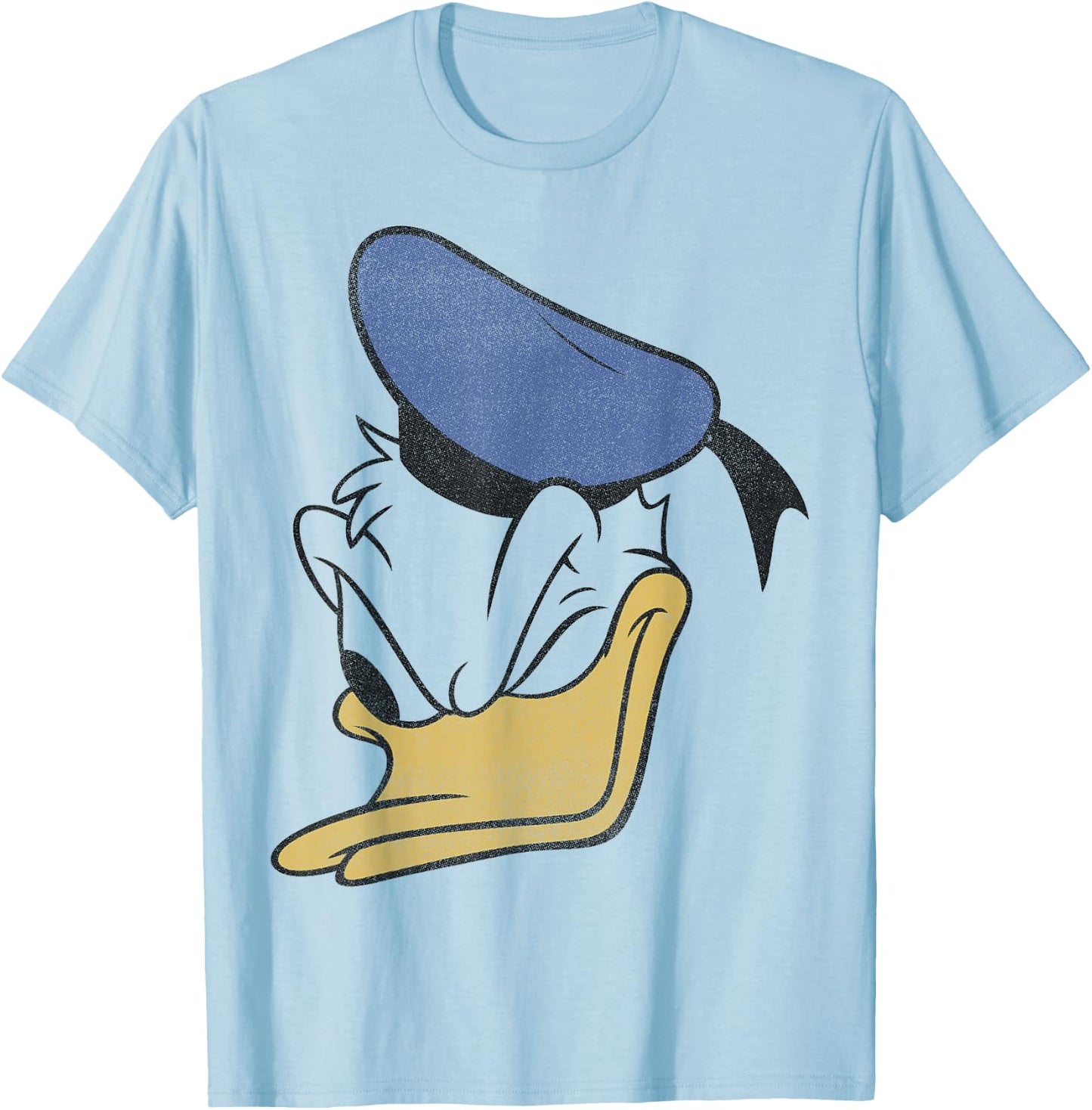 Disney Donald Duck Winking Face Portrait T-Shirt - T-Shirt | Light Blue