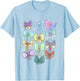 Disney Princess Cute Ribbons and Bows Pastel Colors Logo T-Shirt - T-Shirt | Light Blue