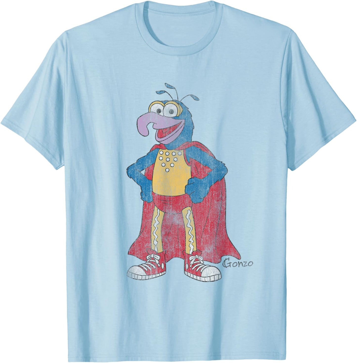 The Muppets Gonzo Classic , gray T-Shirt - T-Shirt | Light Blue