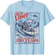 250 Years 250th Anniversary USA July 4th Bigfoot Alien T-Shirt - T-Shirt | Light Blue