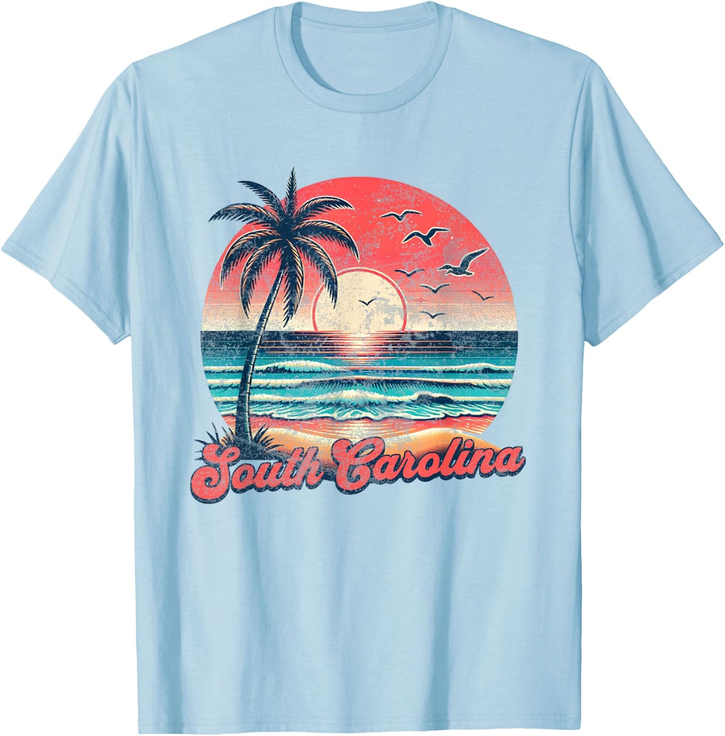 South Carolina T-Shirt - T-Shirt | Light Blue