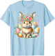 Osterhase Ostern Hase Ostereier Oster Outfit Osterhasen süß T-Shirt - T-Shirt | Light Blue