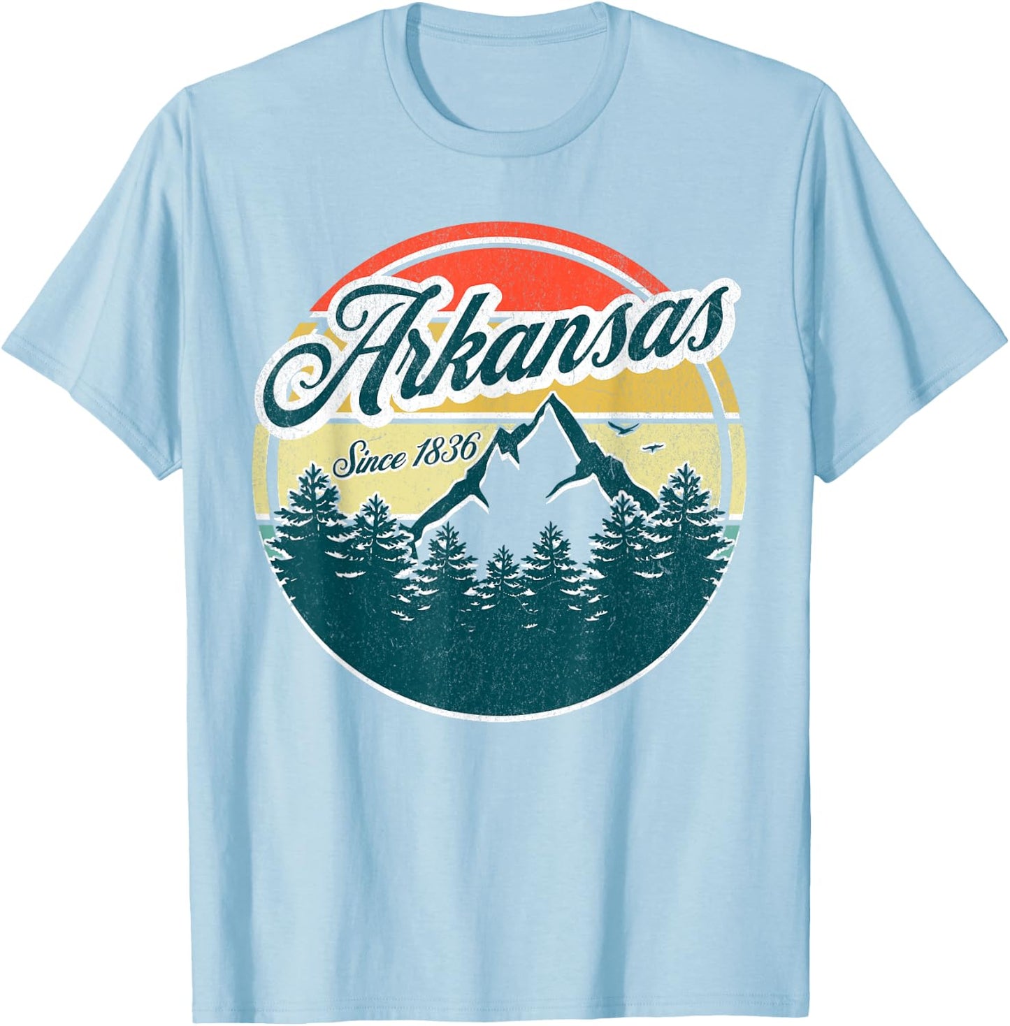 Arkansas T-Shirt - T-Shirt | Light Blue