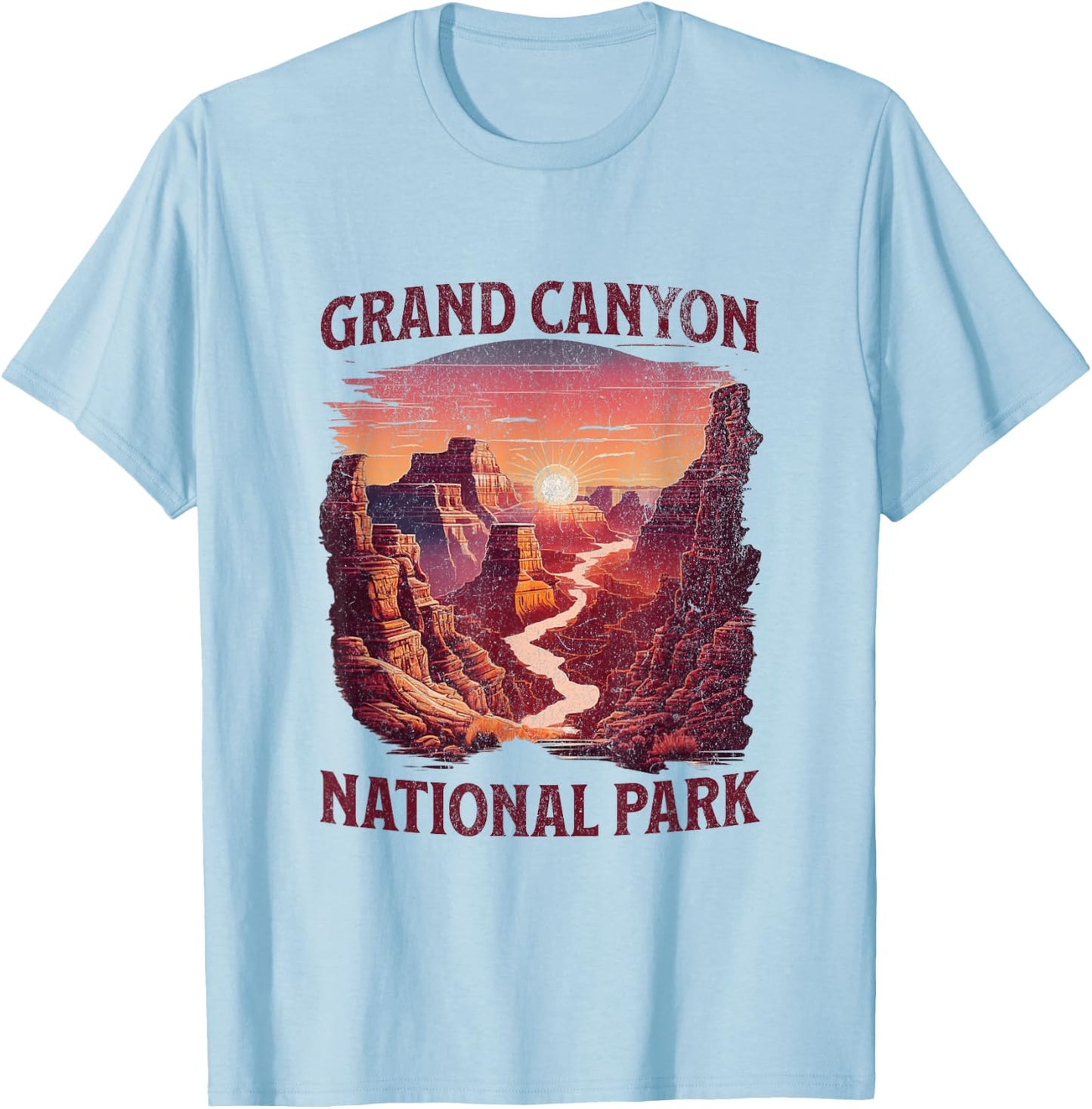 Grand Canyon National Park T-Shirt - T-Shirt | Light Blue