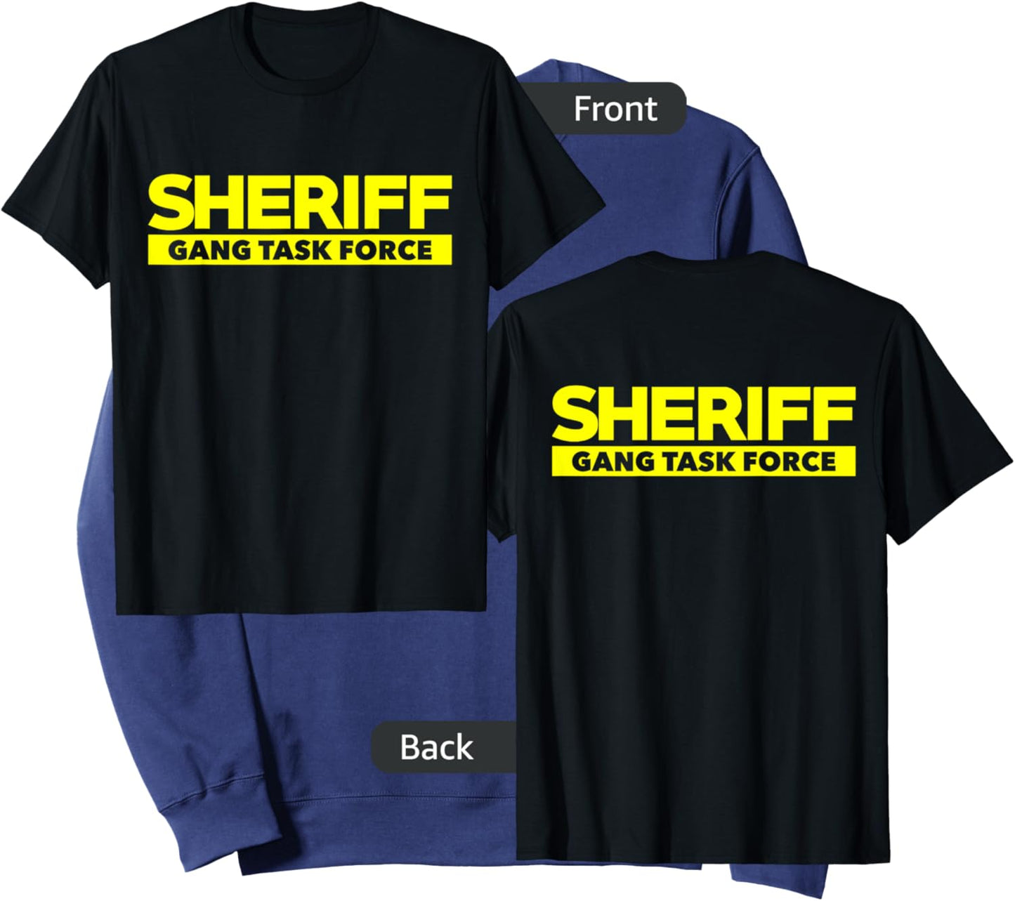 Sheriff Gang Task Force LEO Cops Law Enforcement Sweatshirt - Sweatshirt | Navy