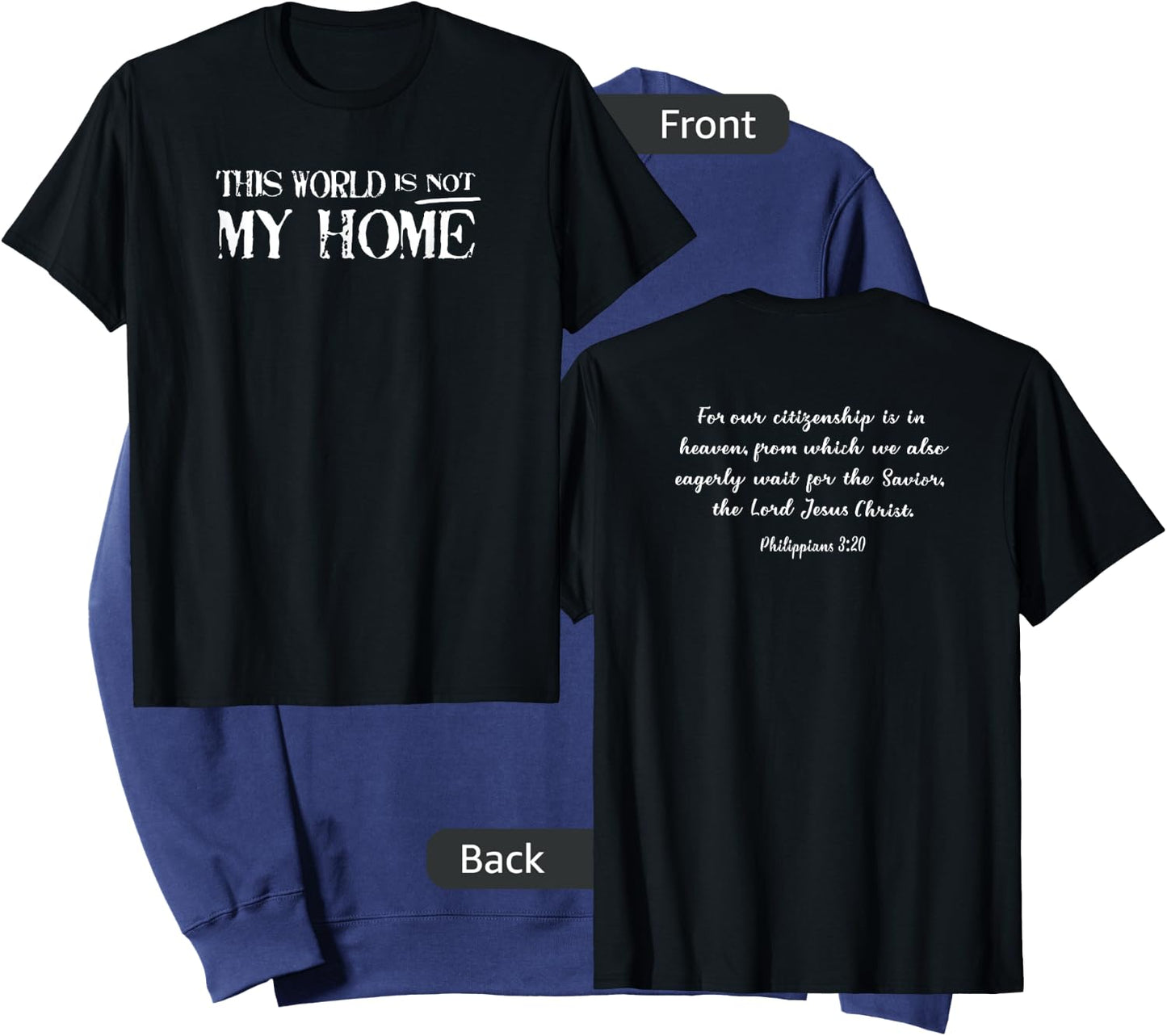 This world is not my home Sweatshirt - Sweatshirt | Navy