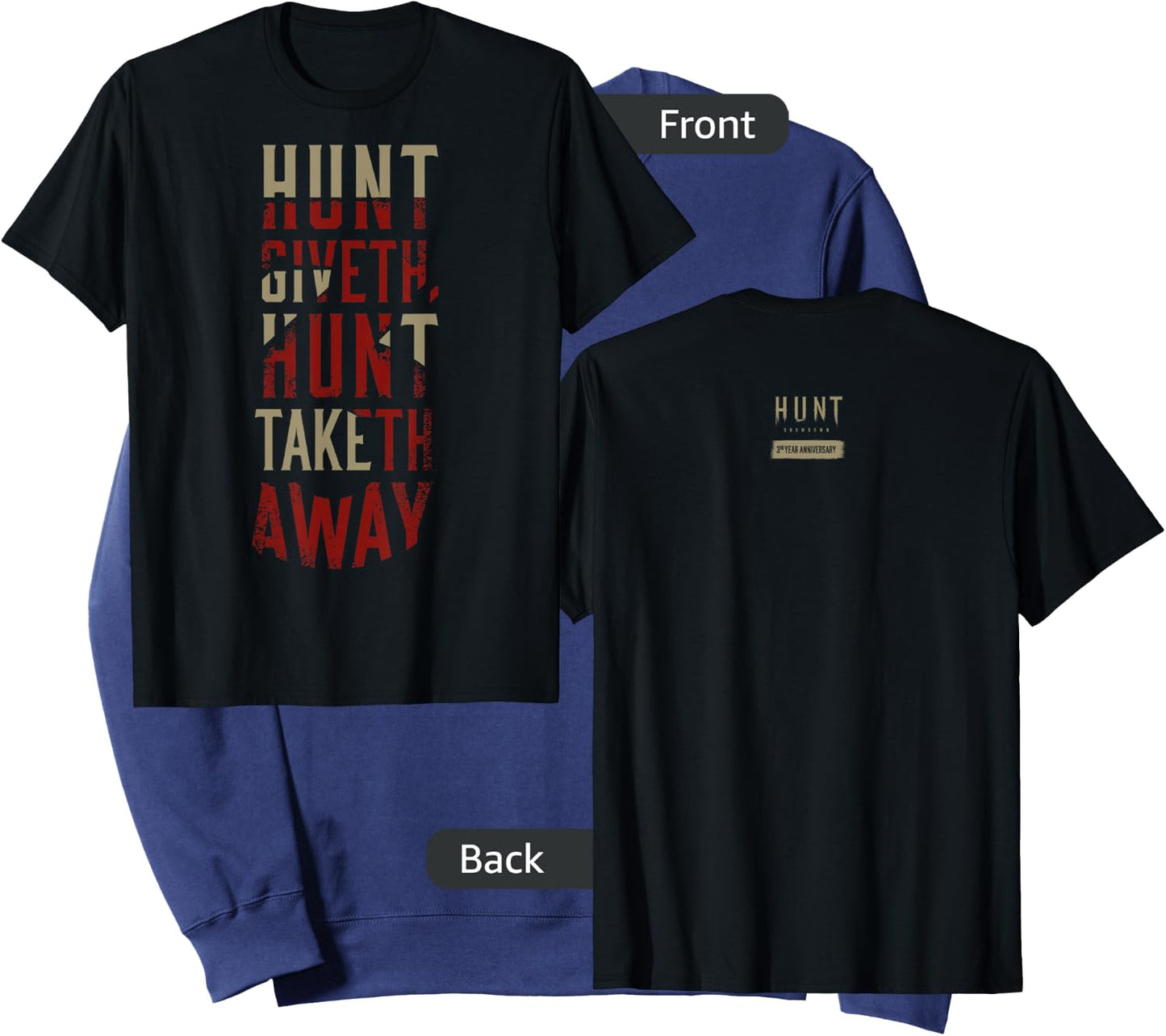Hunt: Showdown Hunt Giveth Hunt Taketh Away Dark Edition Sweatshirt - Sweatshirt | Navy
