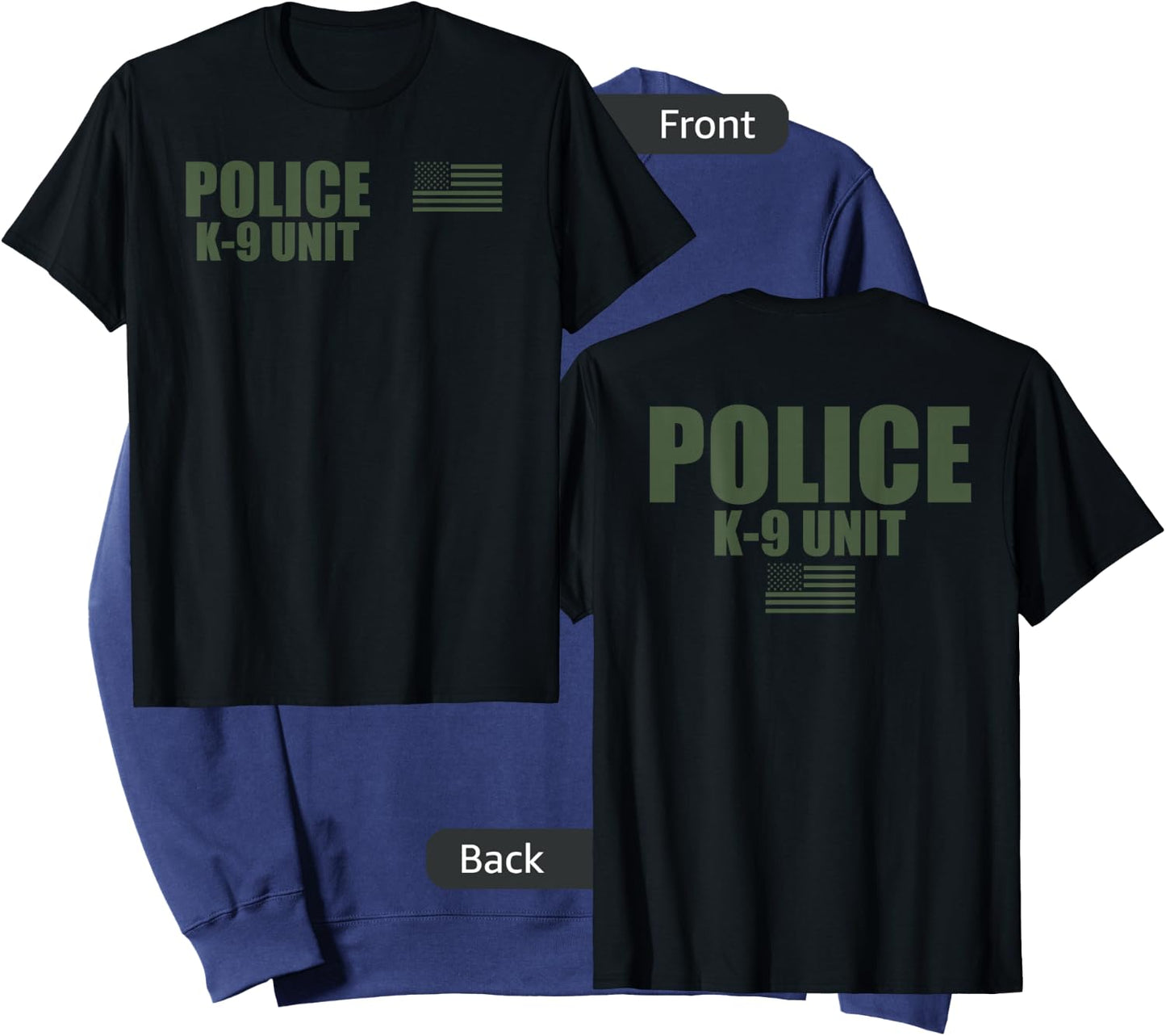 Police K-9 Unit On Duty Uniform Sweatshirt - Sweatshirt | Navy