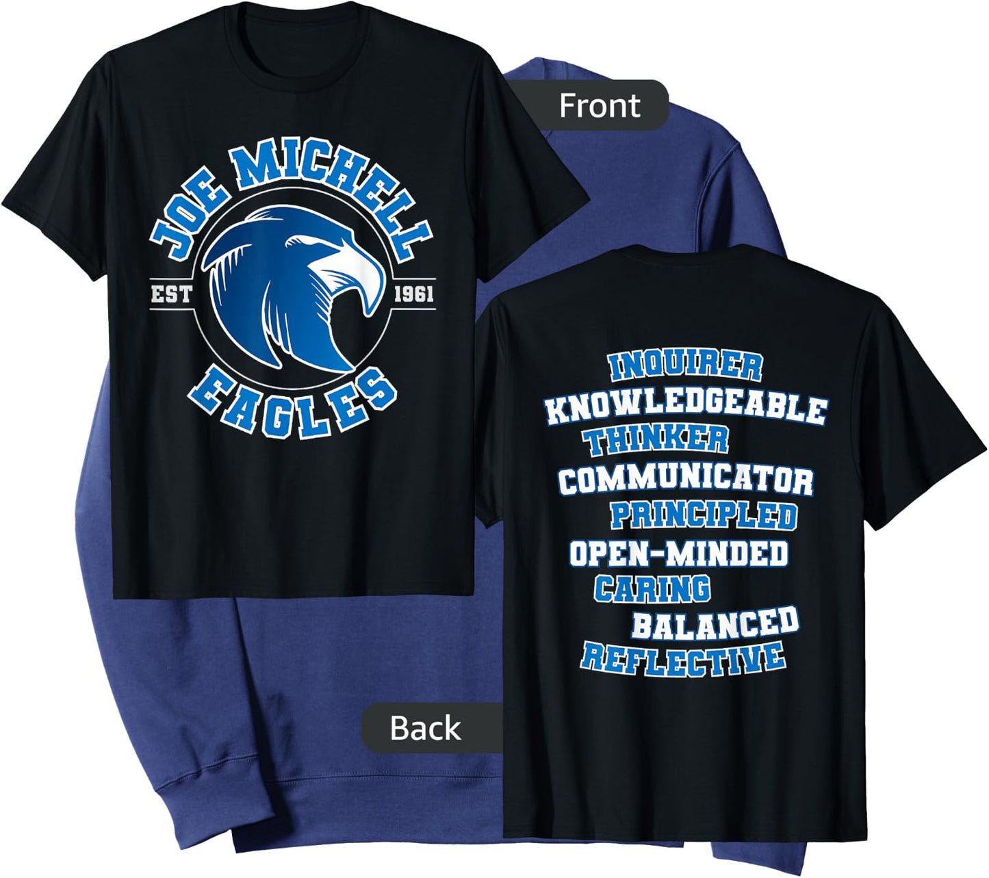 Joe Michell School Eagles 2021 Sweatshirt - Sweatshirt | Navy