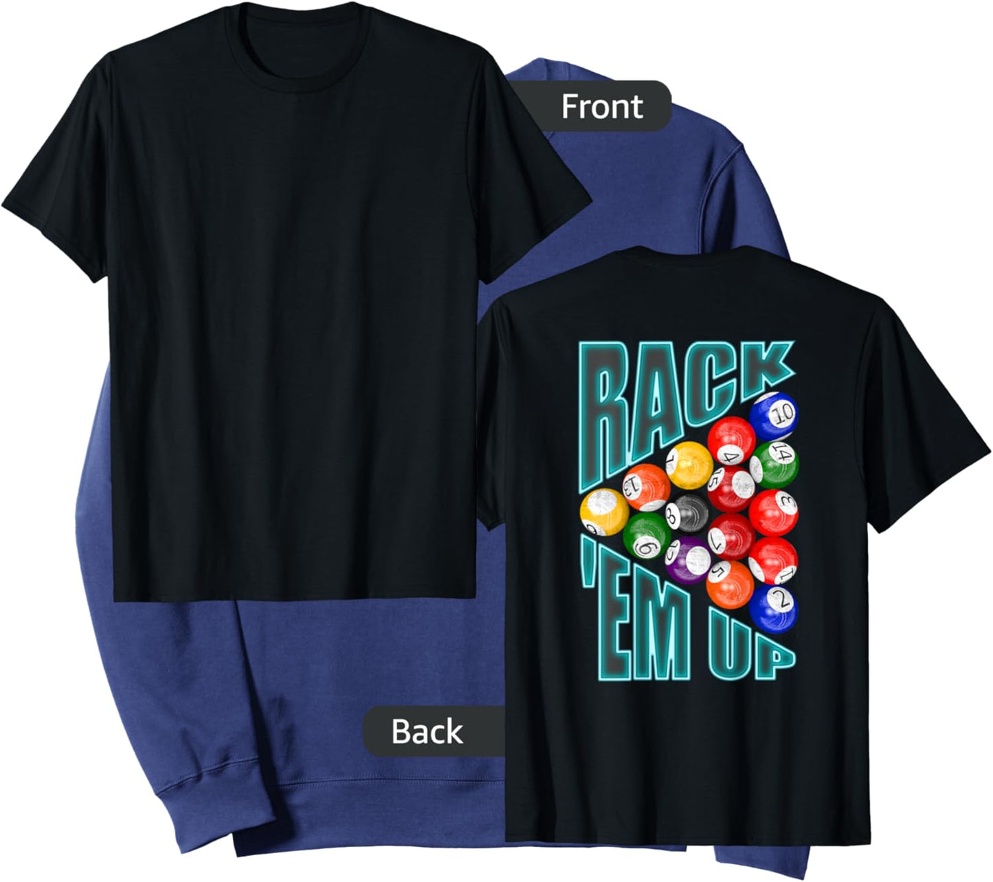 Billiards Rack em Up Eight Ball Sweatshirt - Sweatshirt | Navy