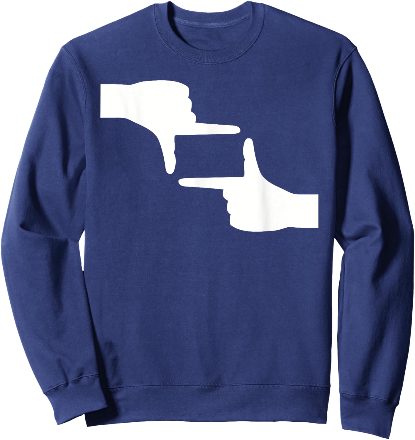 Hands camera Sweatshirt - Sweatshirt | Navy