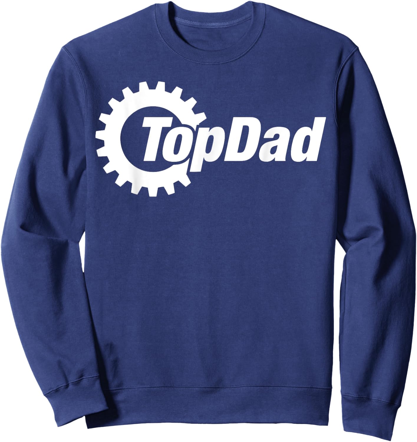 Top Dad Gear Funny Mechanic Dad Sweatshirt - Sweatshirt | Navy