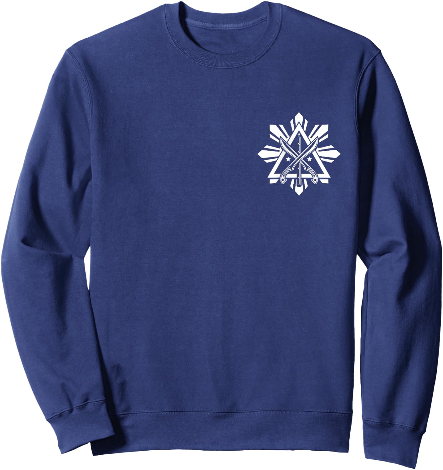 Kali eskrima arnis filipino martial arts eskrimador Sweatshirt - Sweatshirt | Navy