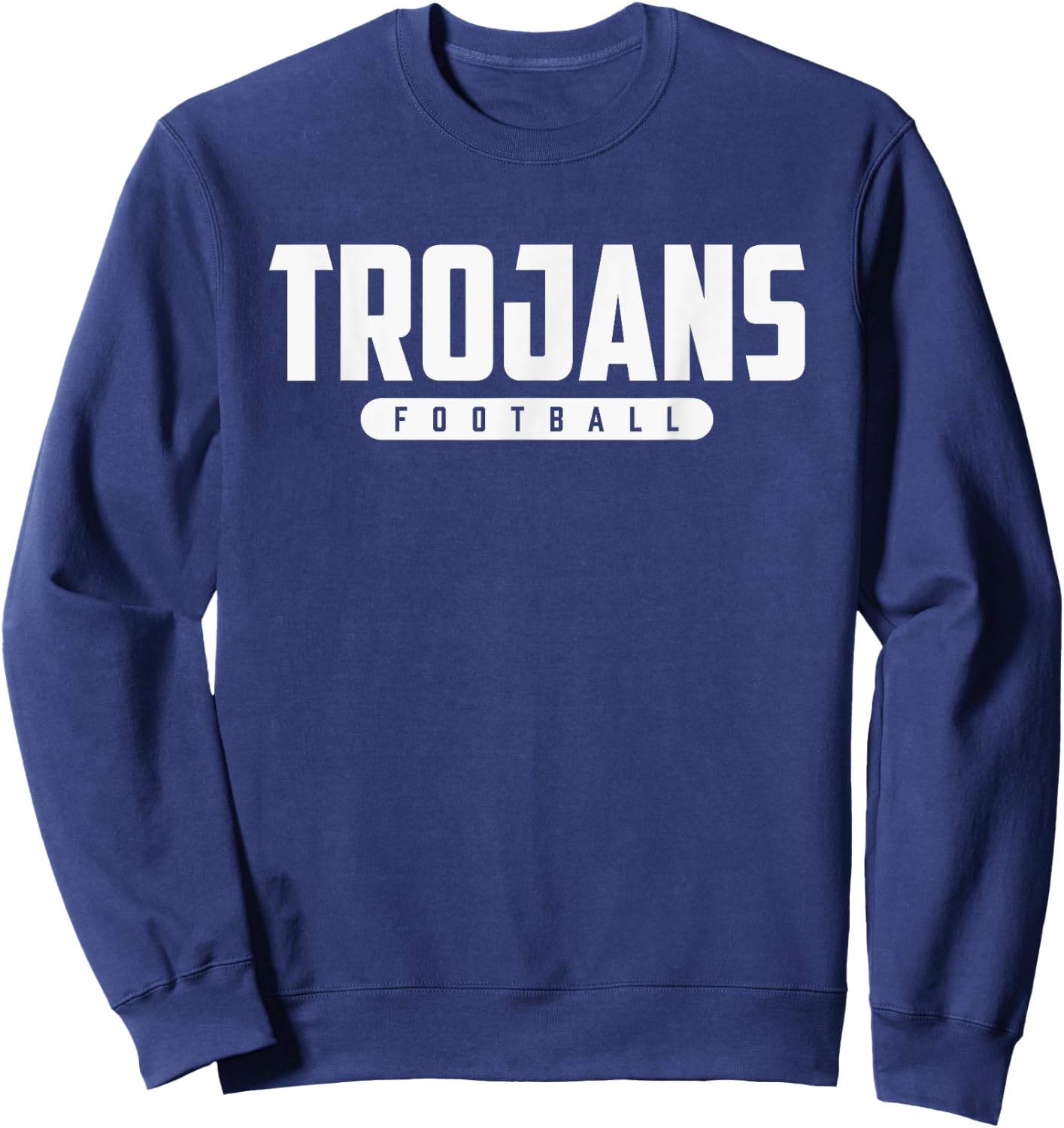 Lower Lake Trojans Football Sweatshirt - Sweatshirt | Navy