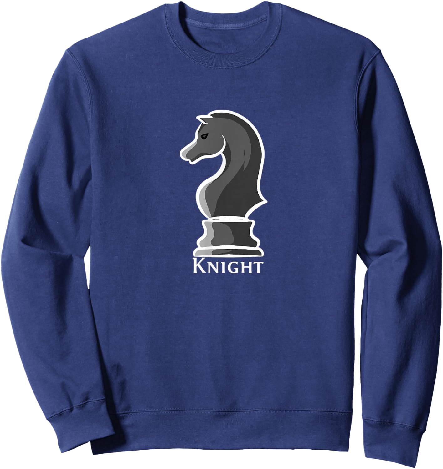 Knight Chess Piece Chess Board Chess Club Group Costume Sweatshirt - Sweatshirt | Navy