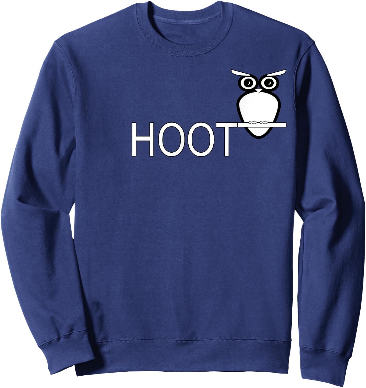 Owl Design With A Hoot Sweatshirt - Sweatshirt | Navy