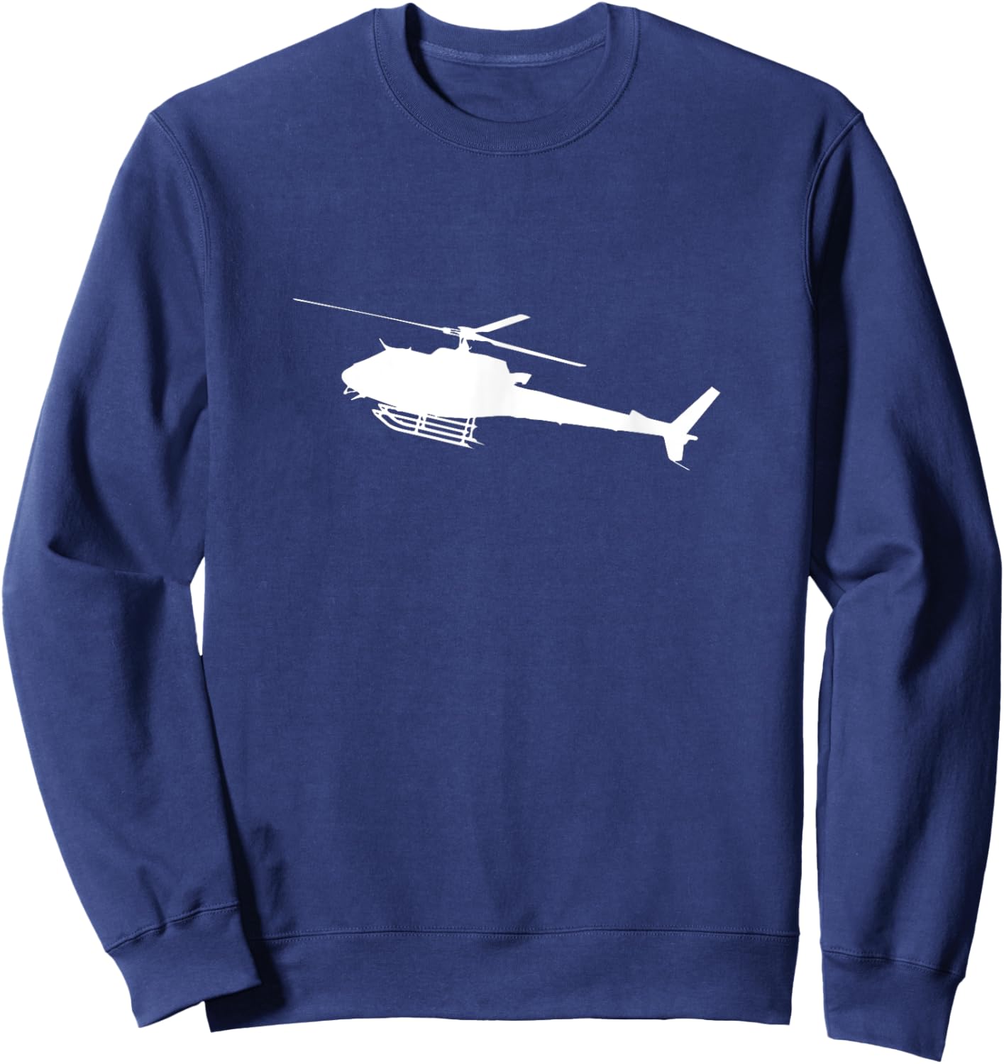 AS350 AStar helicopter pilot or crew Sweatshirt - Sweatshirt | Navy