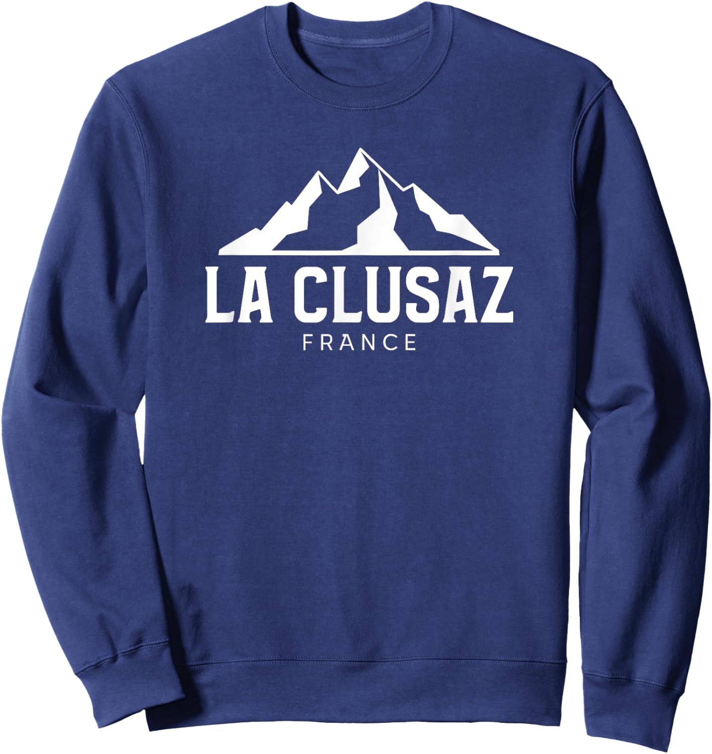 La Clusaz, France Sweatshirt - Sweatshirt | Navy