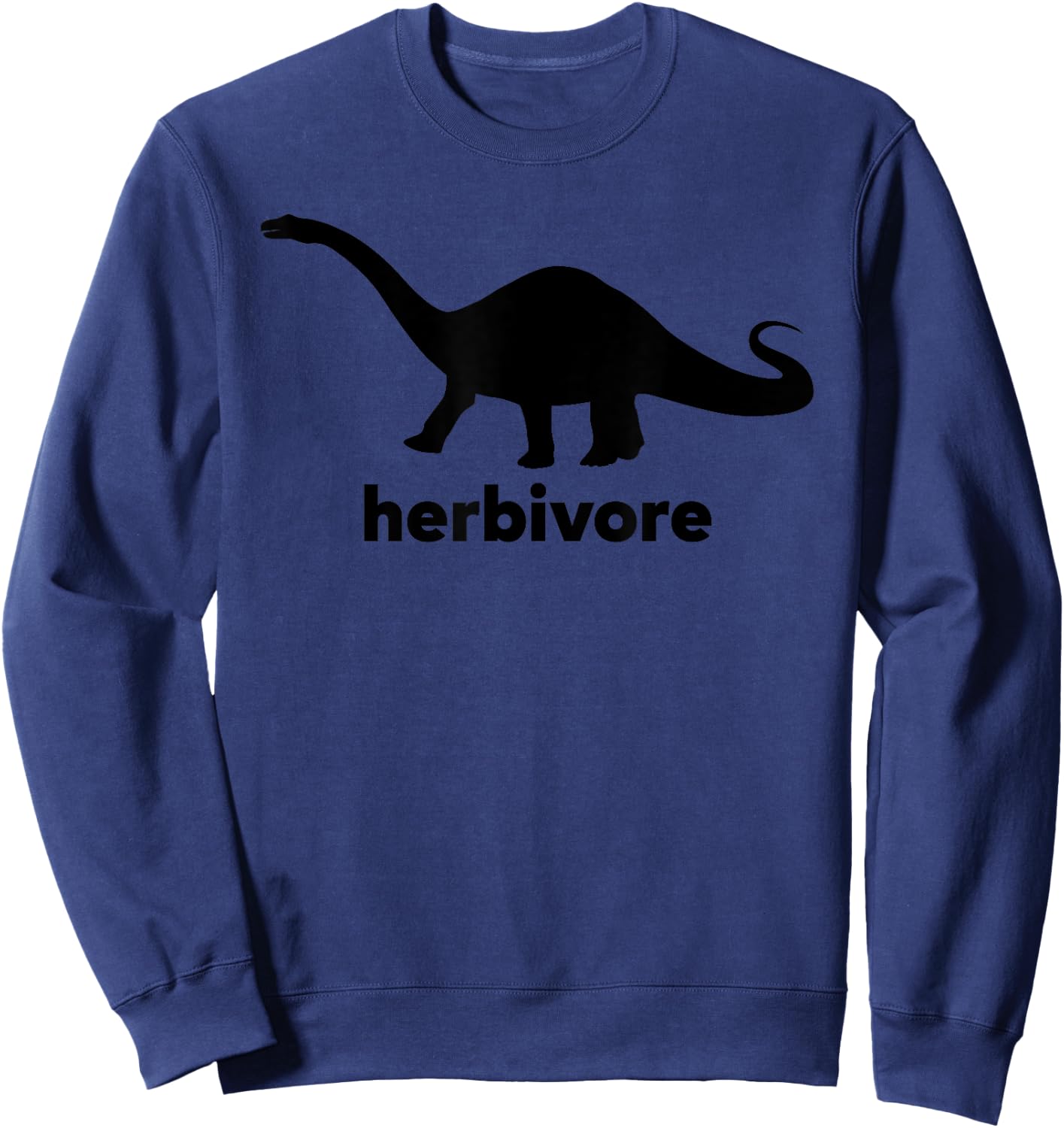 Herbivore – Vegetarisches Geschenk, Tierliebhaber, vegan, tierversuchsfrei Sweatshirt - Sweatshirt | Navy