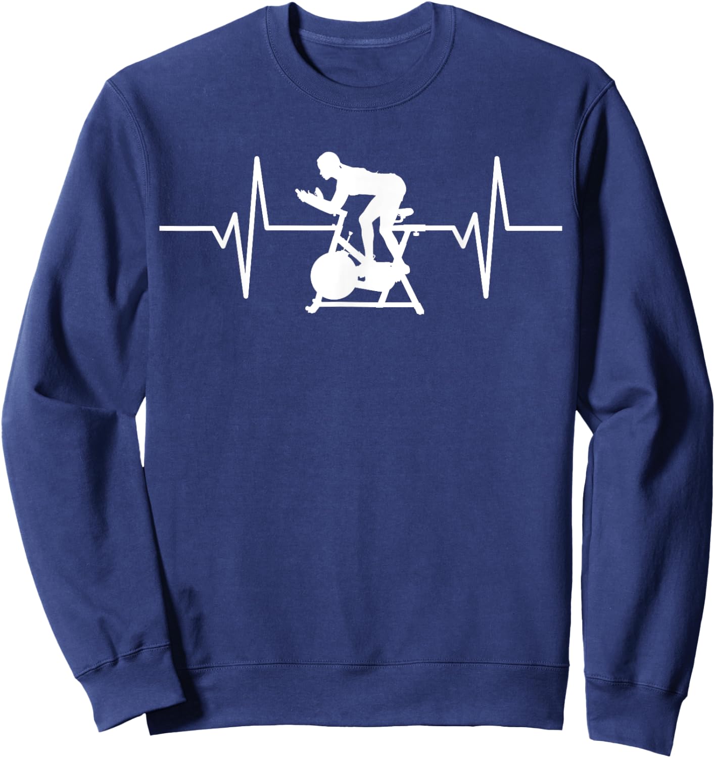 Indoor Cycling Spin Cycling Exercise Bike Indoor Bike Gift Sweatshirt - Sweatshirt | Navy