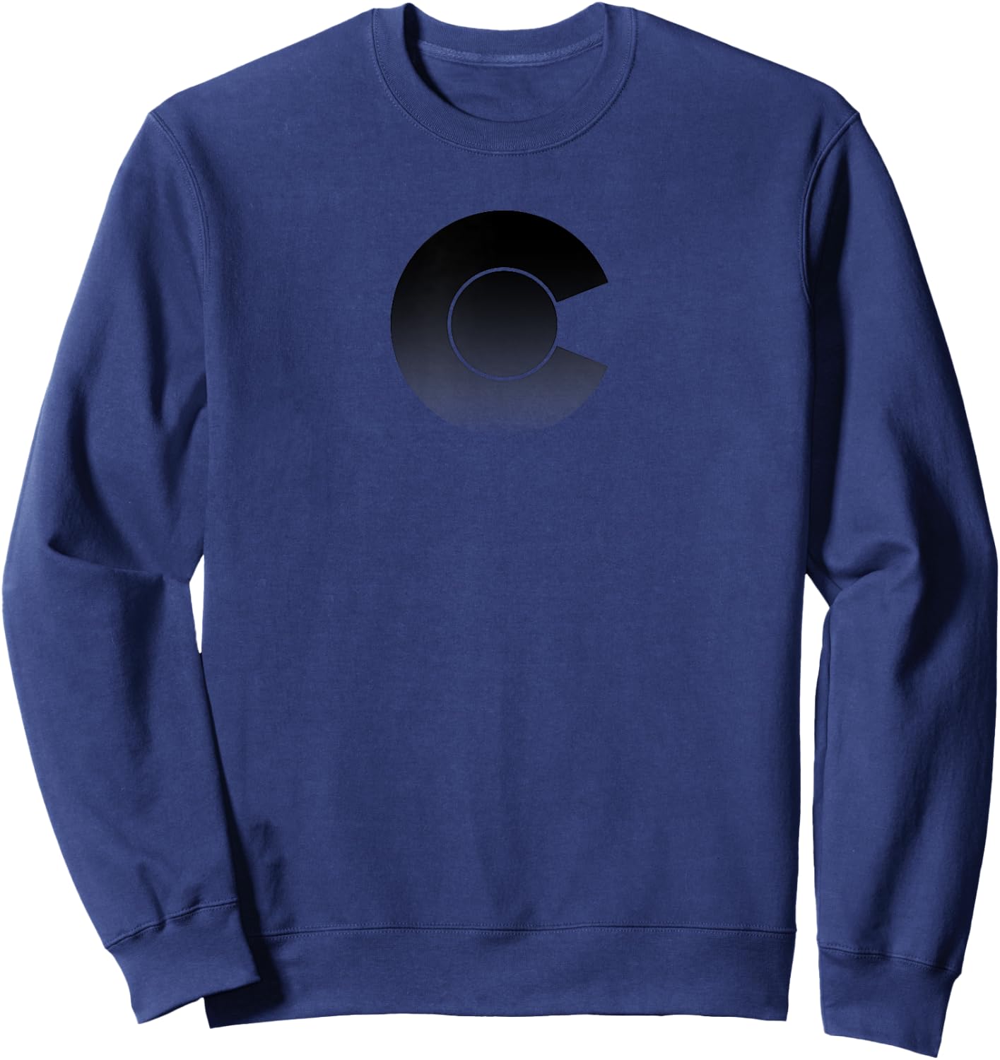 Colorado Flag C Perfect Faded black, Souvenir Gift Shirt Sweatshirt - Sweatshirt | Navy