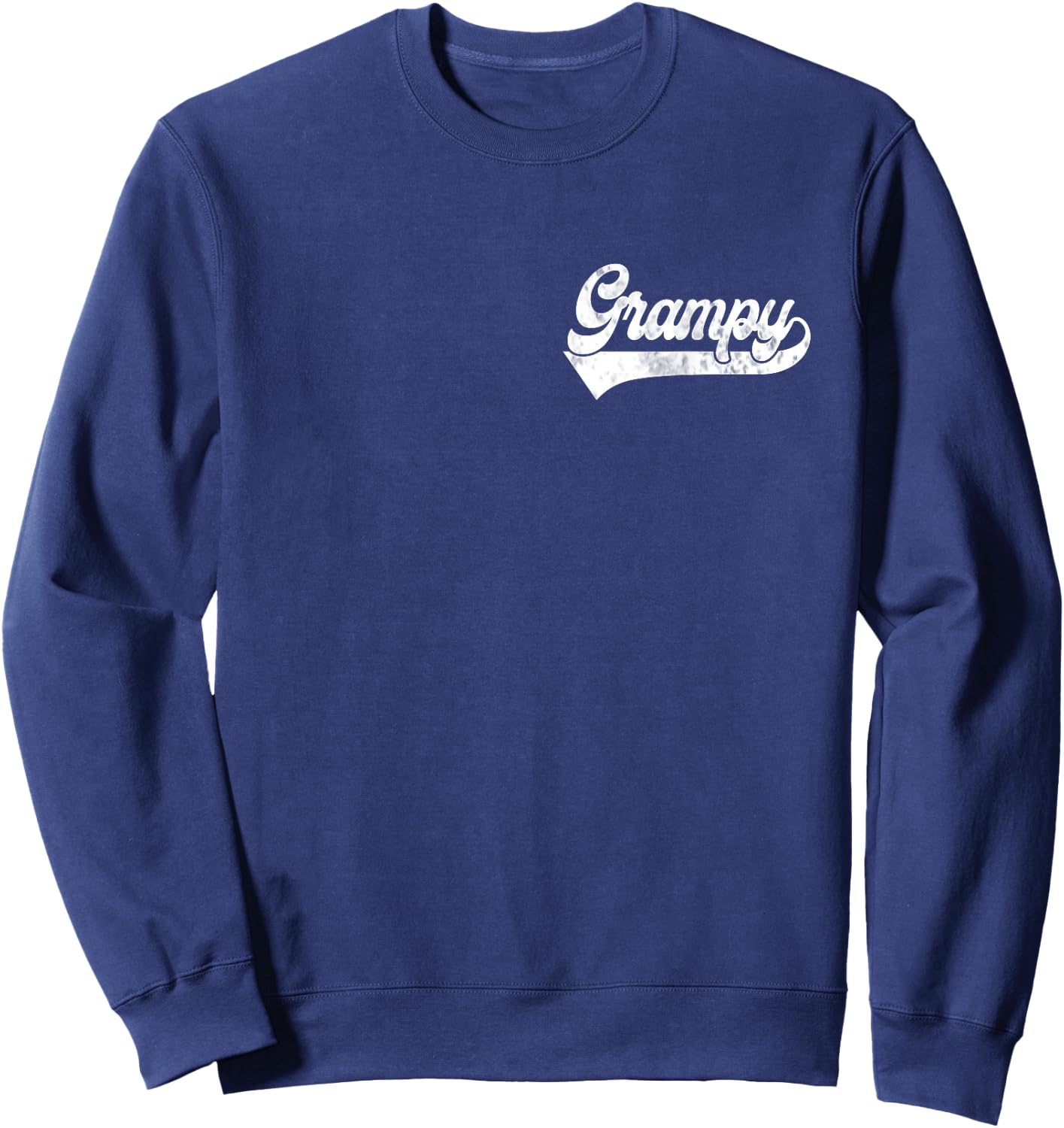 Grampy Vintage Retro Father's Day for Papa Grandpa Sweatshirt - Sweatshirt | Navy