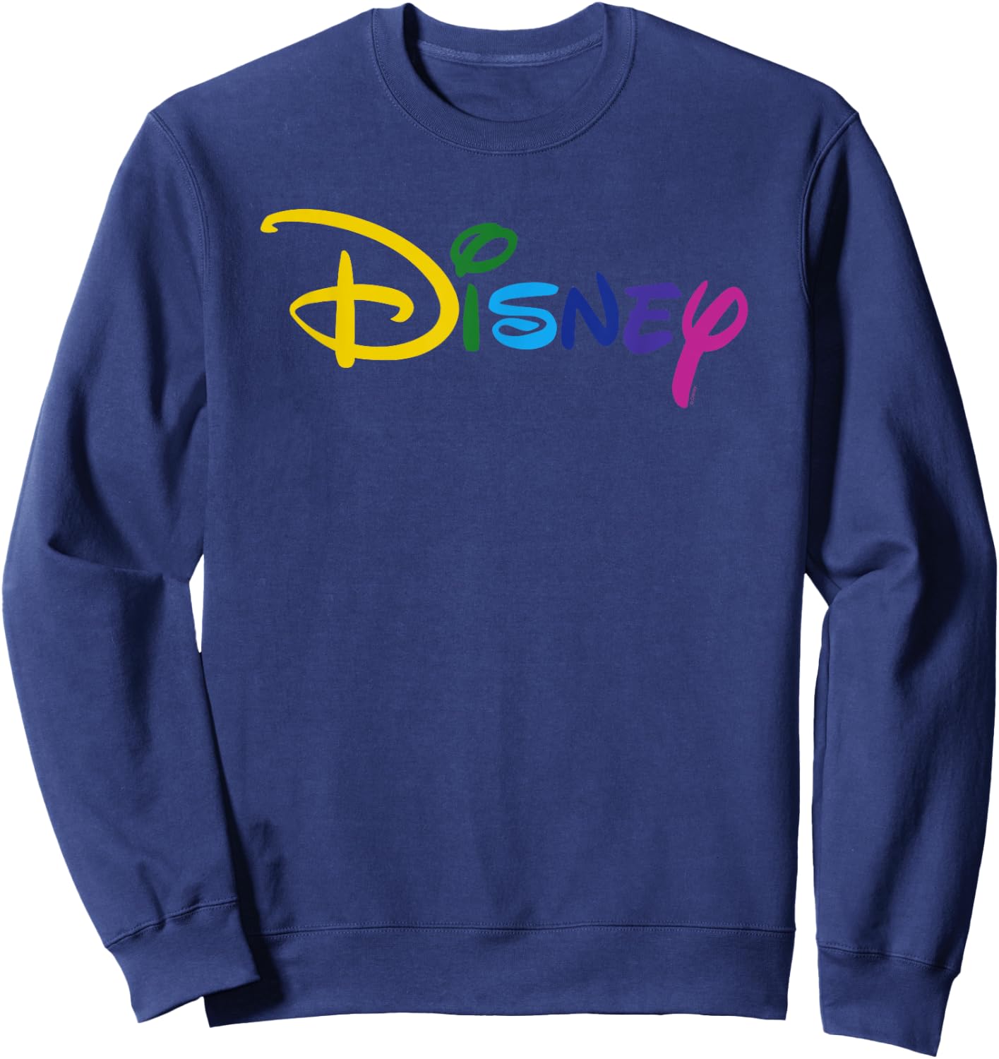 Disney Logo Colour , black Sweatshirt - Sweatshirt | Navy