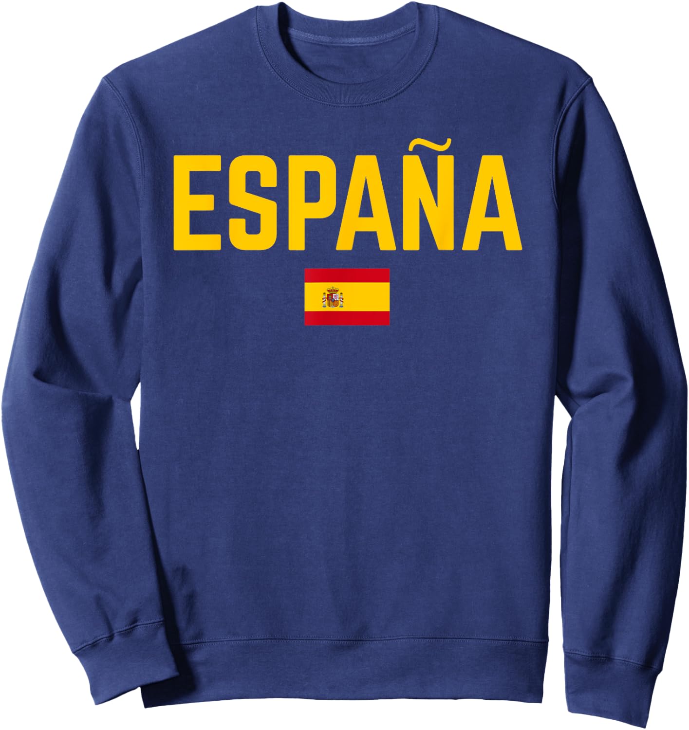 ESPAÑA SPAÑA Flag | Men Women Kids SPAIN , Red, S Sweatshirt - Sweatshirt | Navy