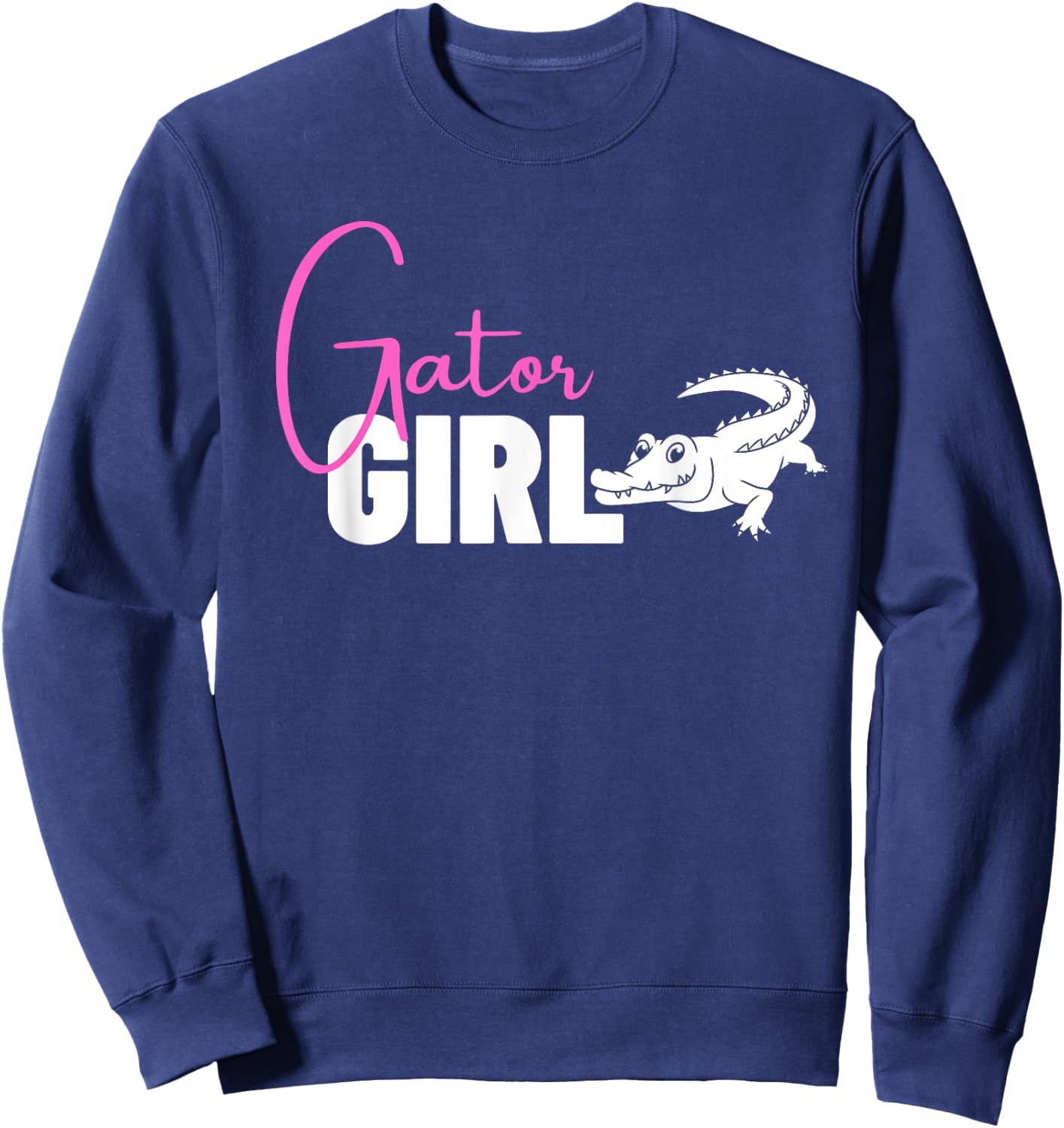Gator Girl Alligator Sweatshirt - Sweatshirt | Navy