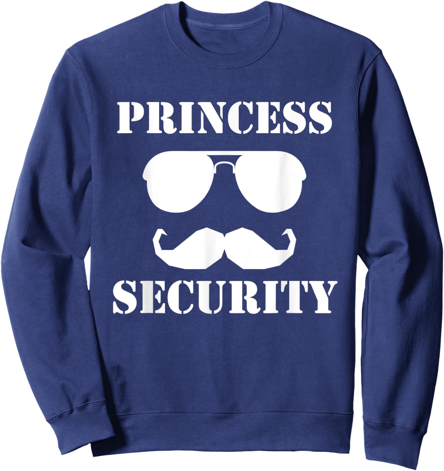 Princess Security Family Guardian Safety Patrol Sweatshirt - Sweatshirt | Navy