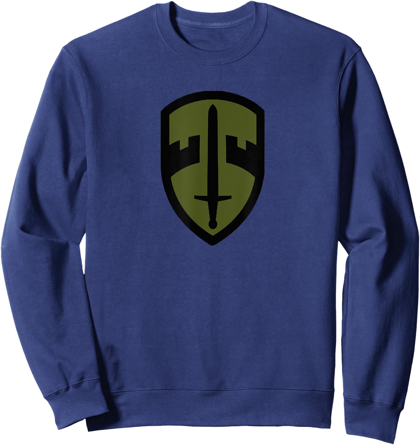MAC-V Army Unit Full Color Subdued Vietnam Veteran Sweatshirt - Sweatshirt | Navy