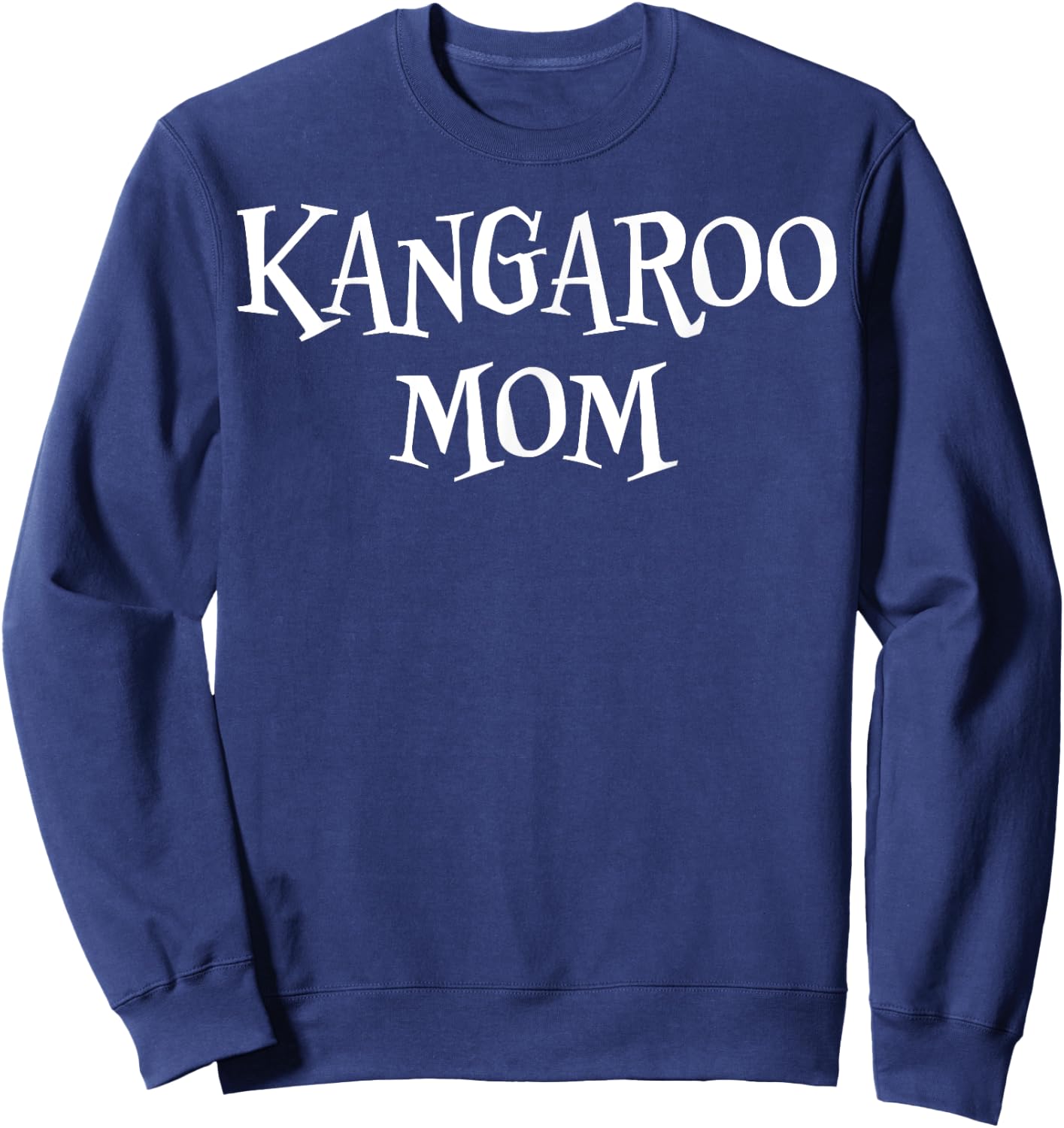 Kangaroo Mom Funny Cute Halloween Kangaroo Lover Scary Sweatshirt - Sweatshirt | Navy