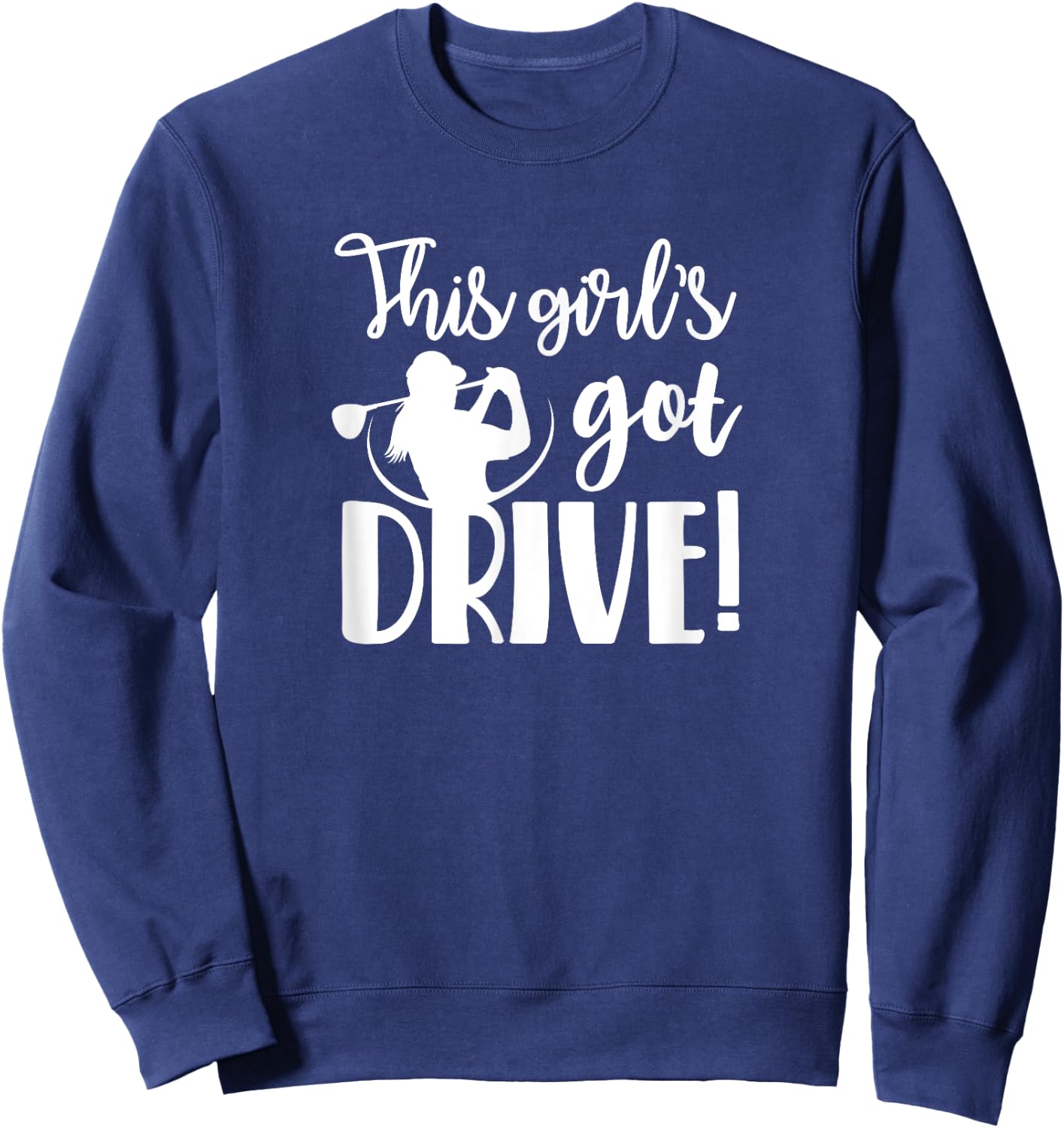This Girl's Got Drive Sweatshirt - Sweatshirt | Navy