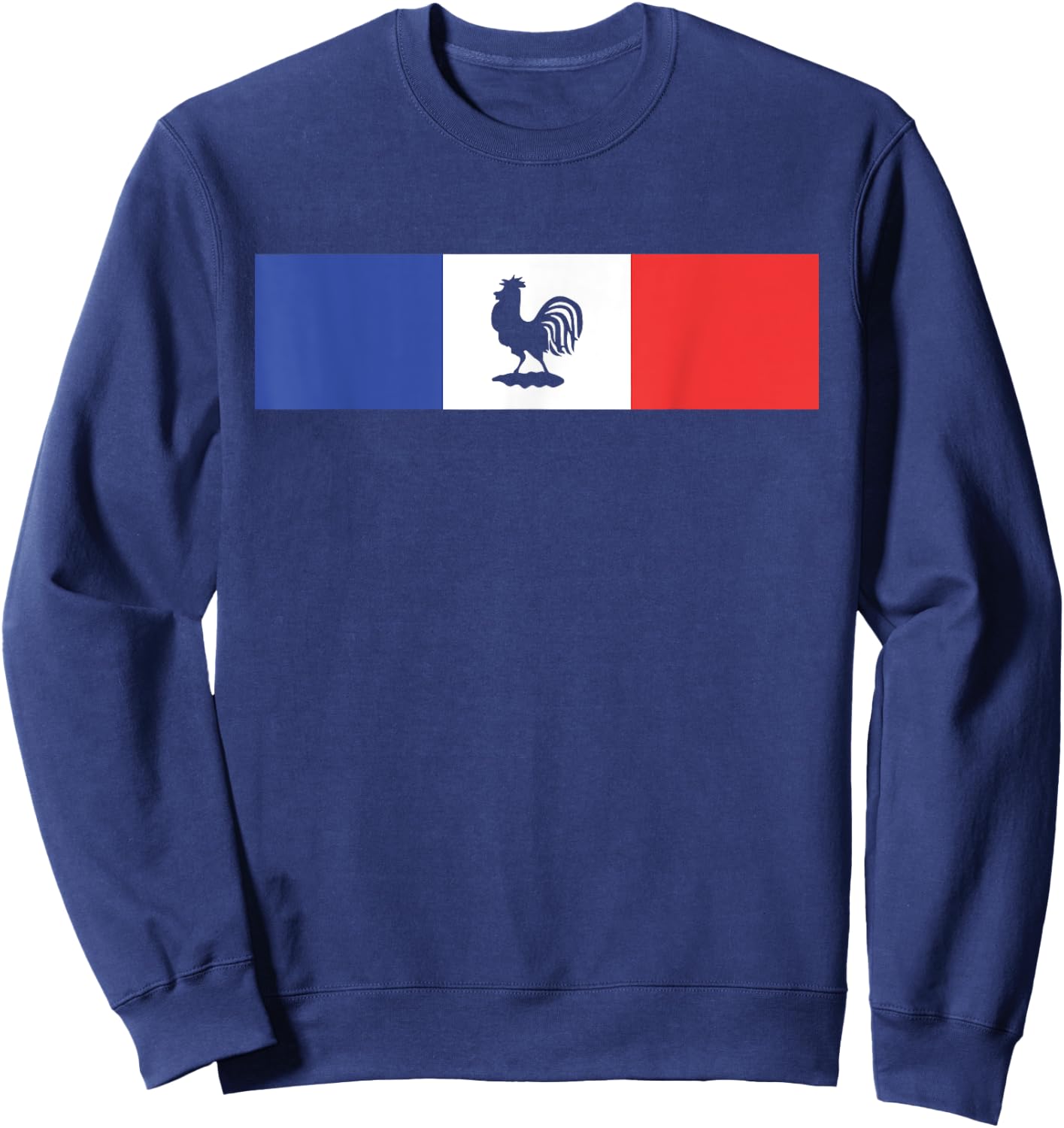 france Soccer Football france flag Sweatshirt - Sweatshirt | Navy